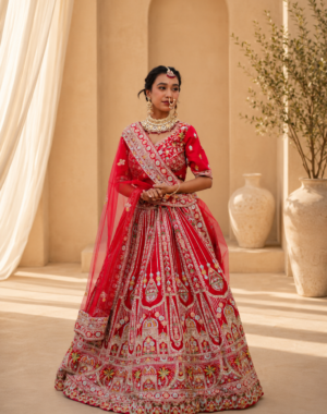 Rajwadi Heritage Bridal Lehenga Set